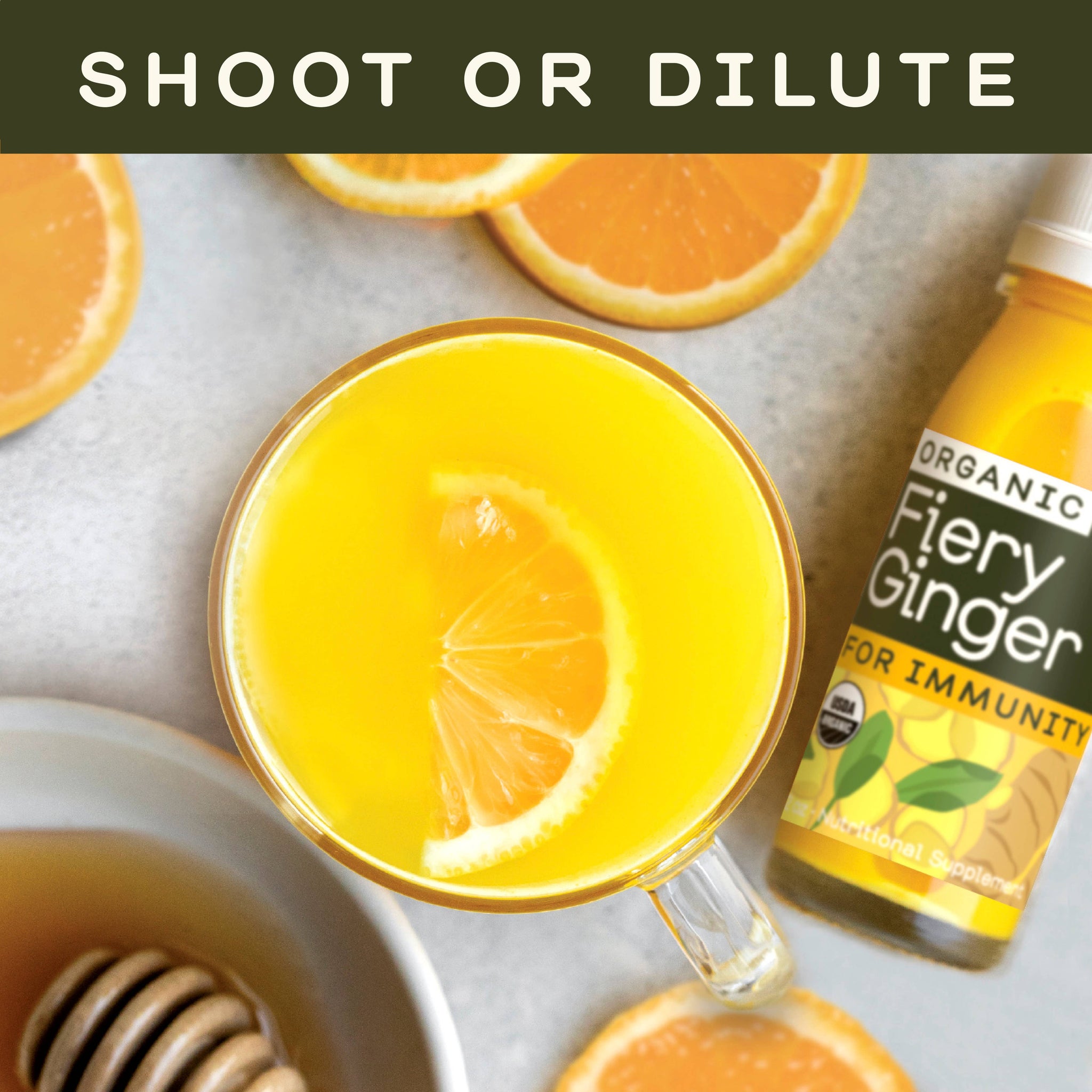 Greenhouse Fiery Ginger Wellness Shot for Immunity