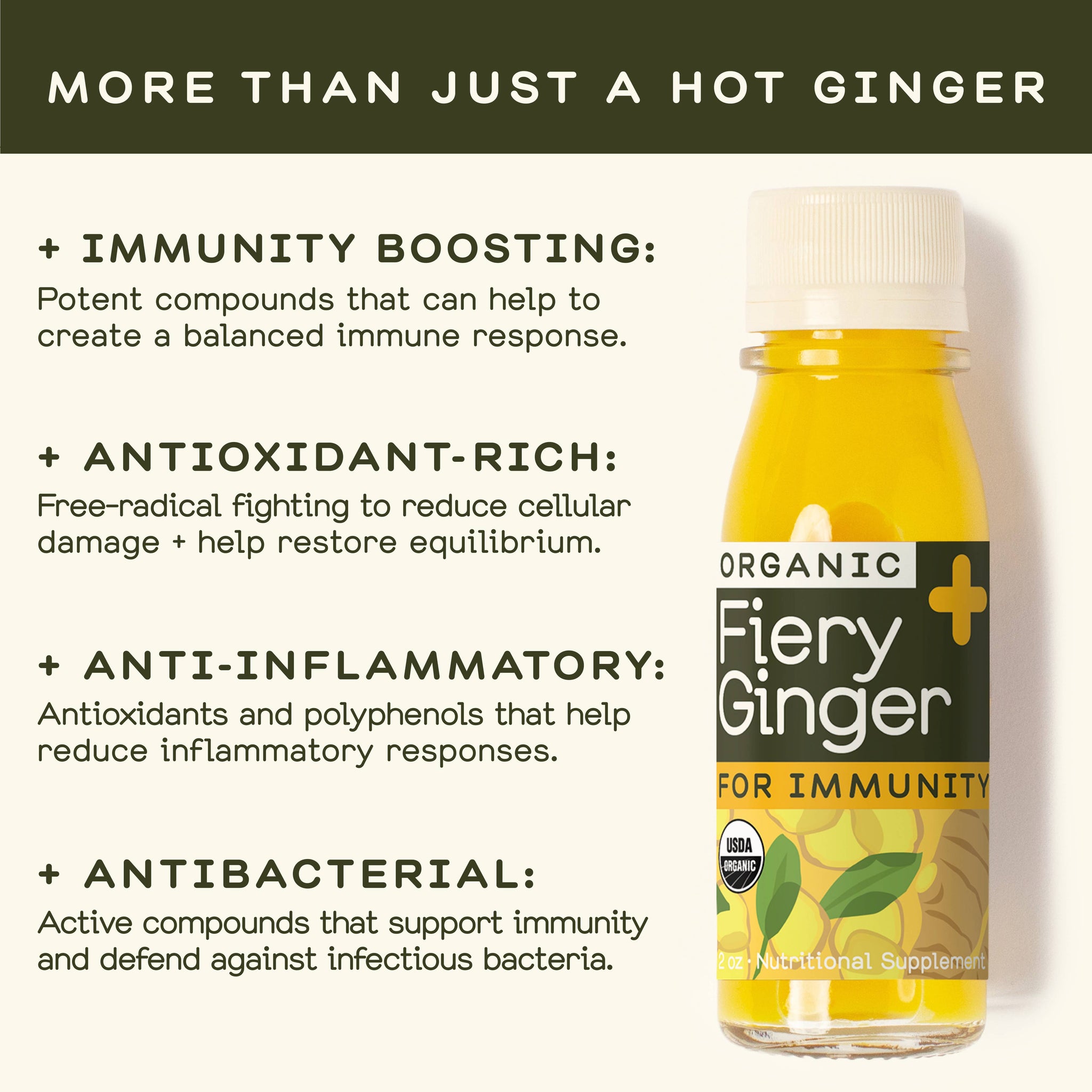 Greenhouse Fiery Ginger Wellness Shot for Immunity