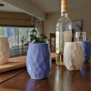 Recovered Plastic Waste Stemless Wine Glass