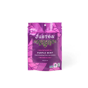JUSTEA Purple Mint Tea Pouch