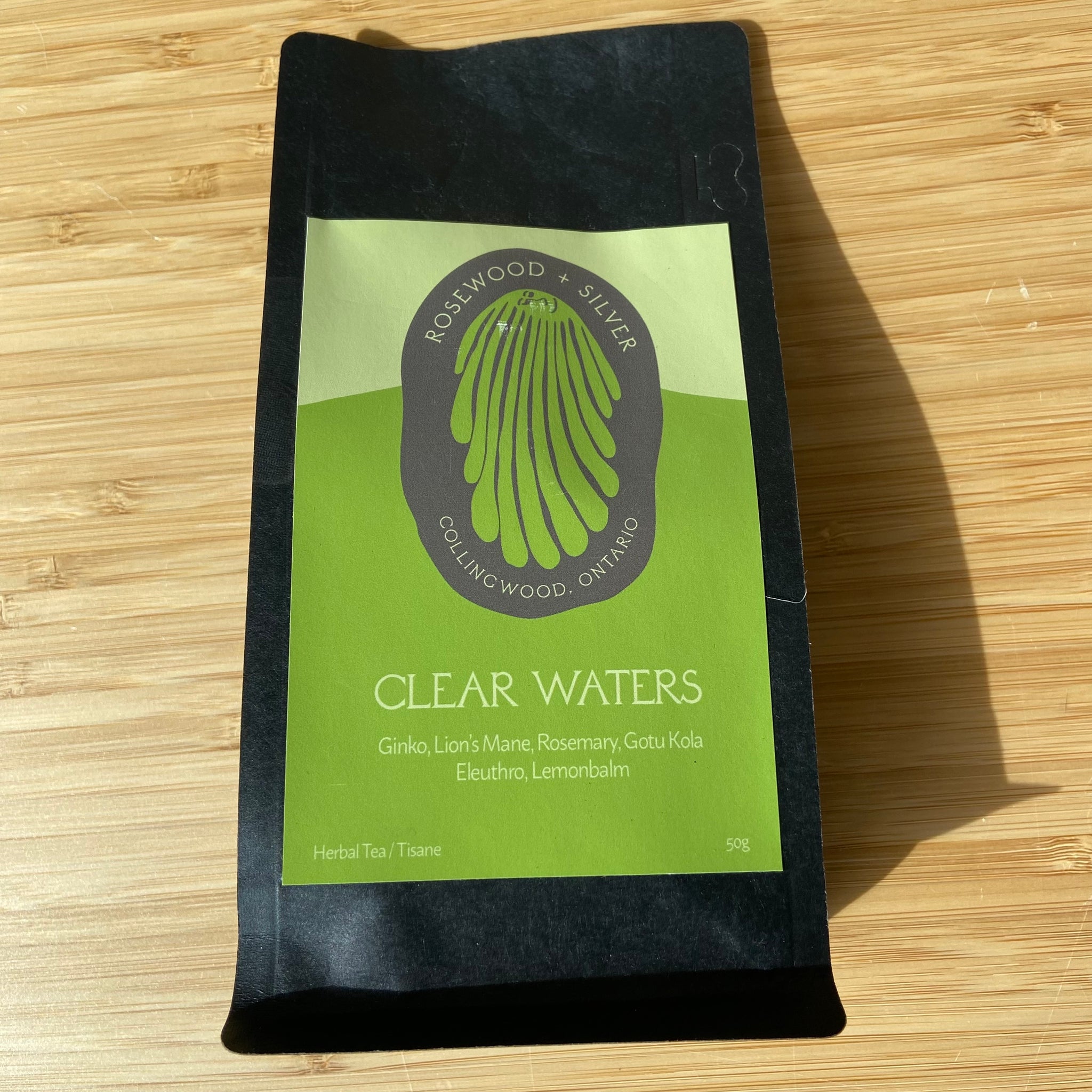Rosewood + Silver Clear Waters Herbal Tea